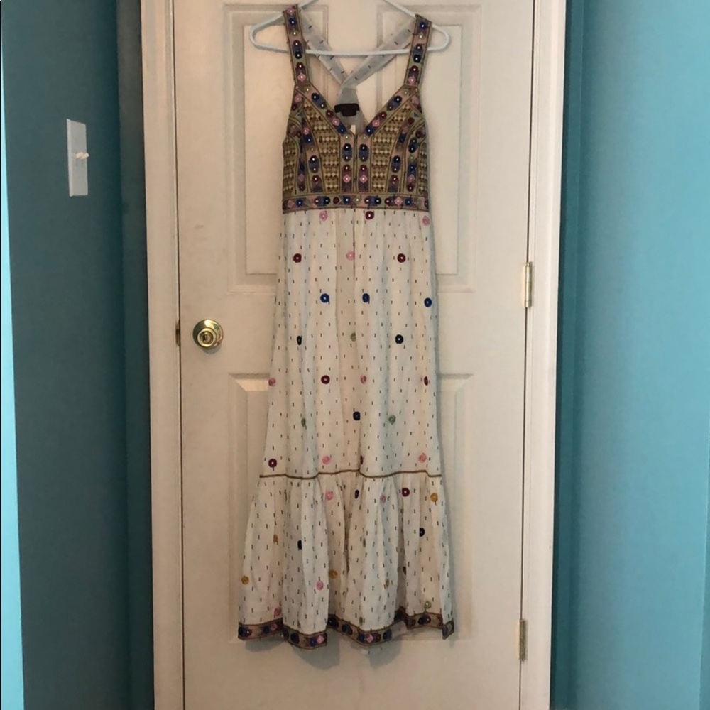 Long Bohemian Gown from Anthropologie